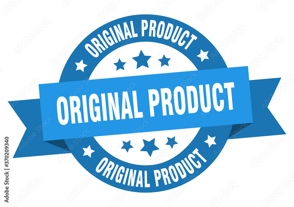 original product round ribbon isolated label. original product sign original product round ribbon isolated label. original product sign