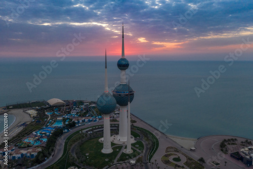 Kuwait Towers Skyview photo