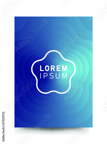 Vector modern trend color gradient cool minimal pattern background and cover design. Background pattern Background  texture, abstract geometric wave line . 