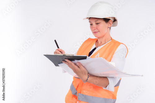 Construction engineer on a ...