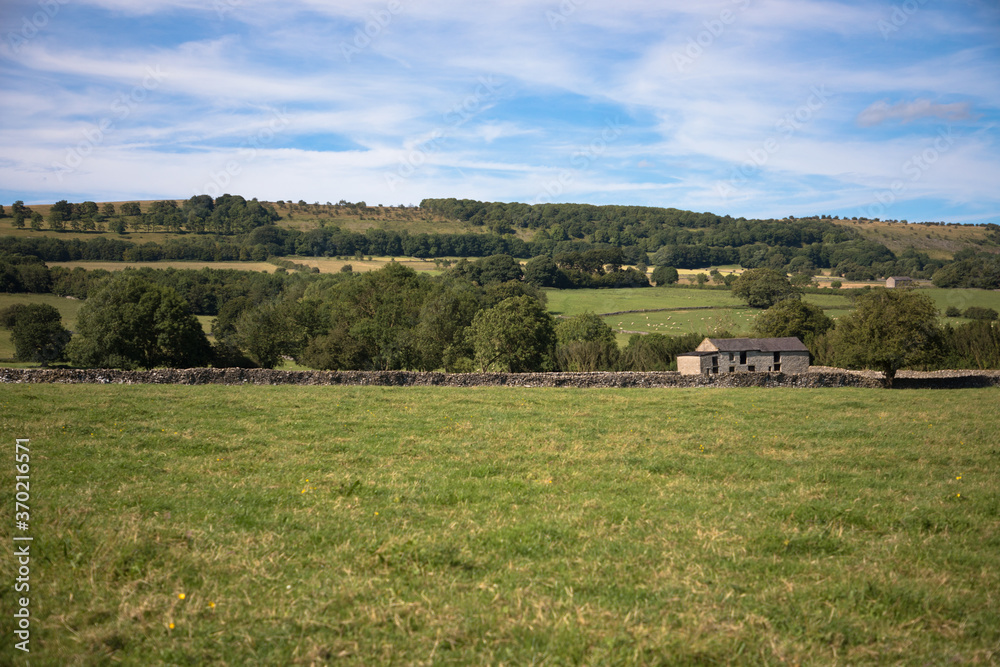 Views of the Peak District National Park, Derbyshire, UK