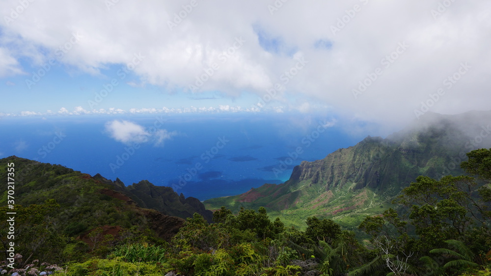 Kalalau Lookout is a Popular lookout point for picturesque panoramas over the Kalalau Valley & the Na Pali coast 7