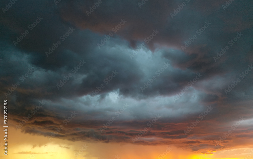 Low Angle View Of Storm Clouds In Sky