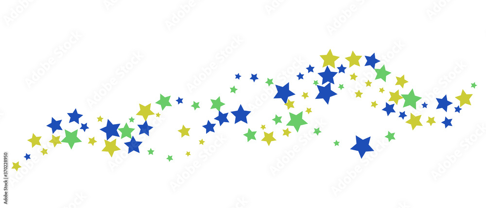 Shooting stars confetti. Multi-colored stars. Holiday background. Abstract texture on a white background. Design element. Vector illustration, EPS 10 Shooting stars confetti. Multi-colored stars. Holiday background. Abstract texture on a white background. Design element. Vector illustration, EPS 10