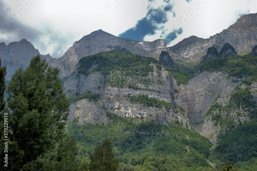 Berglandschaft in Walenstadt in der Schweiz 28.5.2020