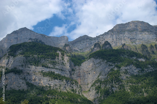 Berglandschaft in Walenstadt in der Schweiz 28.5.2020