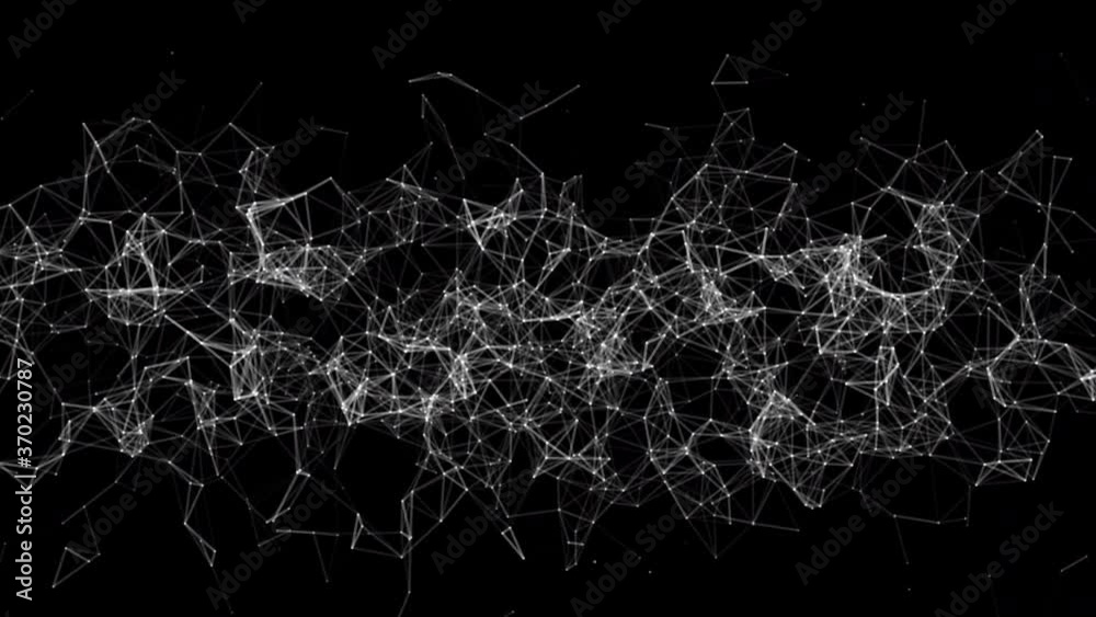 black network animation lines video background black network animation lines video background