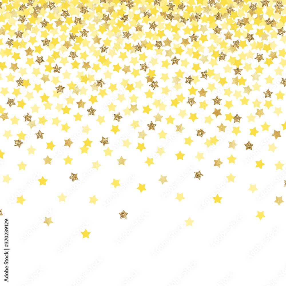 Falling Confetti Background - Colorful confetti falling on solid white background Falling Confetti Background - Colorful confetti falling on solid white background