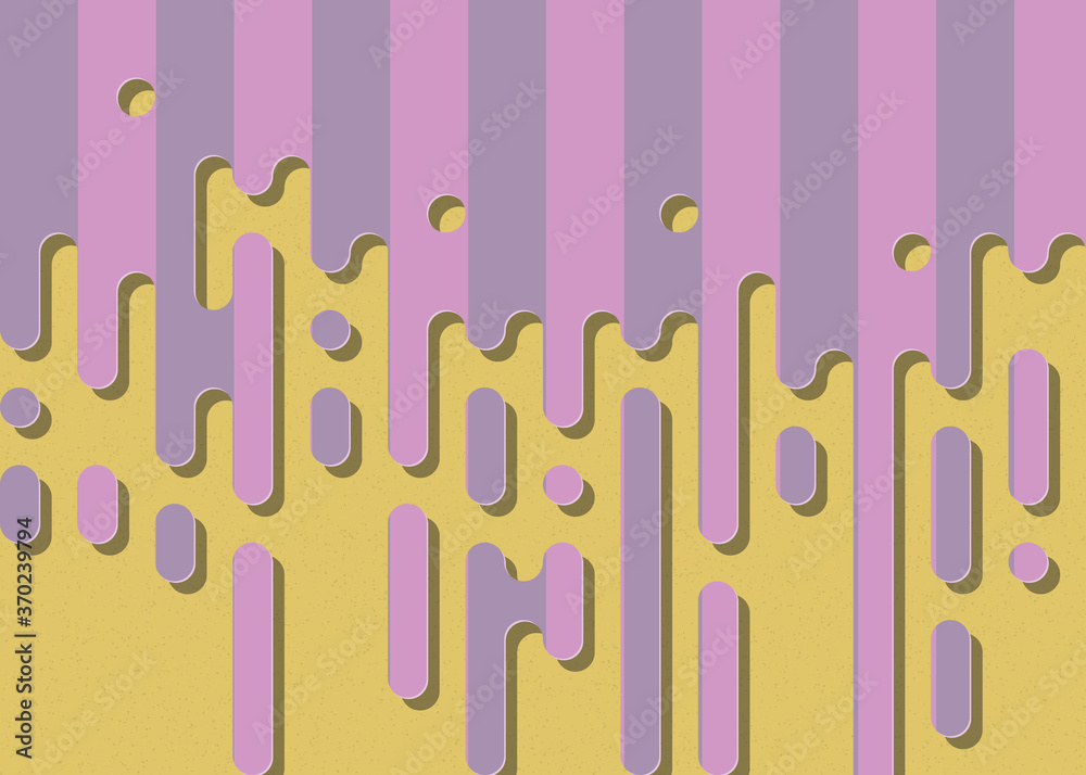 Abstract Rounded Color Lines halftone transition background illustration Abstract Rounded Color Lines halftone transition background illustration