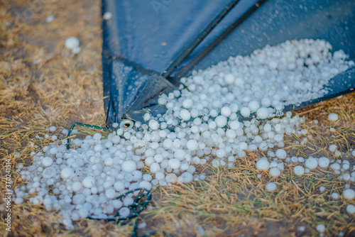 Hail storm photo