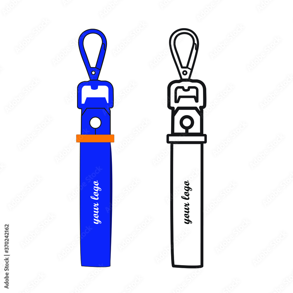 key holder vector illustration. White background key holder vector illustration. White background