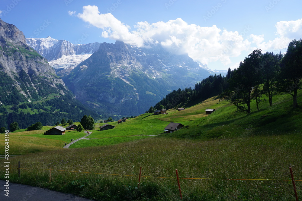 swiss alps landscape swiss alps landscape