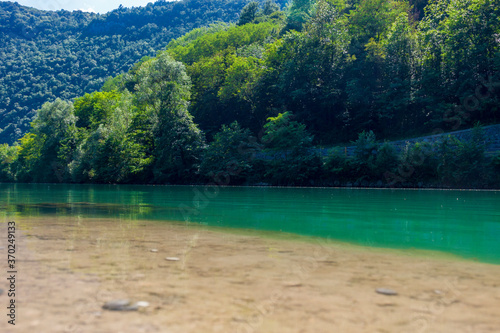 mountain lake in the mountains