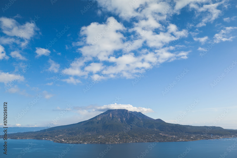 吉野公園より見下ろす桜島 吉野公園より見下ろす桜島