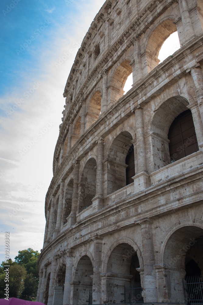 The Colosseum or Coliseum also known as the Flavian Amphitheatre, Rome, Italy