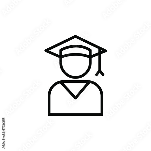 Student icon template