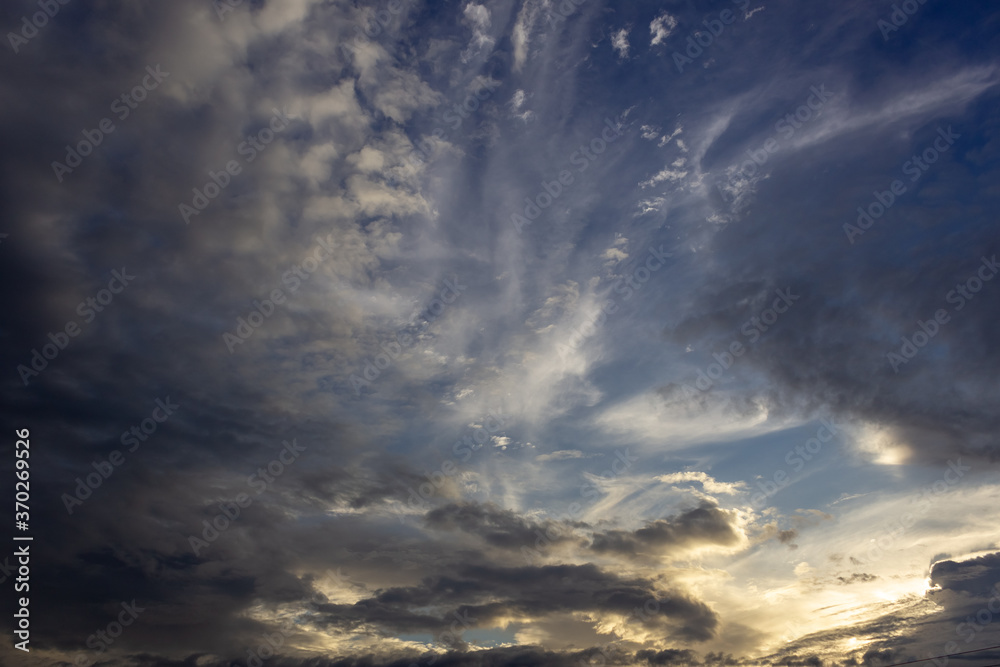 Naklejka premium sky and clouds