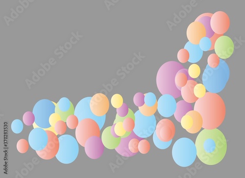 vector illustration of a colorful balloons