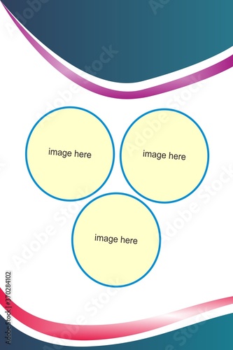 unique modern business and corporate promotion brochures