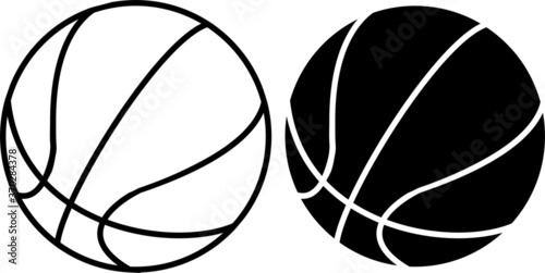 basketball ball vector
