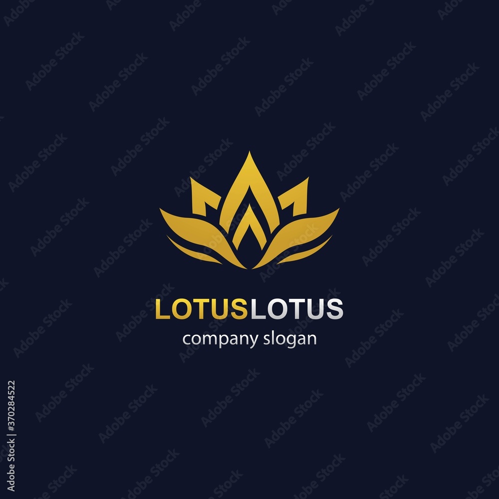 Lotus logo template vector icon Lotus logo template vector icon