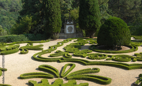 Jardín del  Palacio de Mateus, Vila Real, Portugal