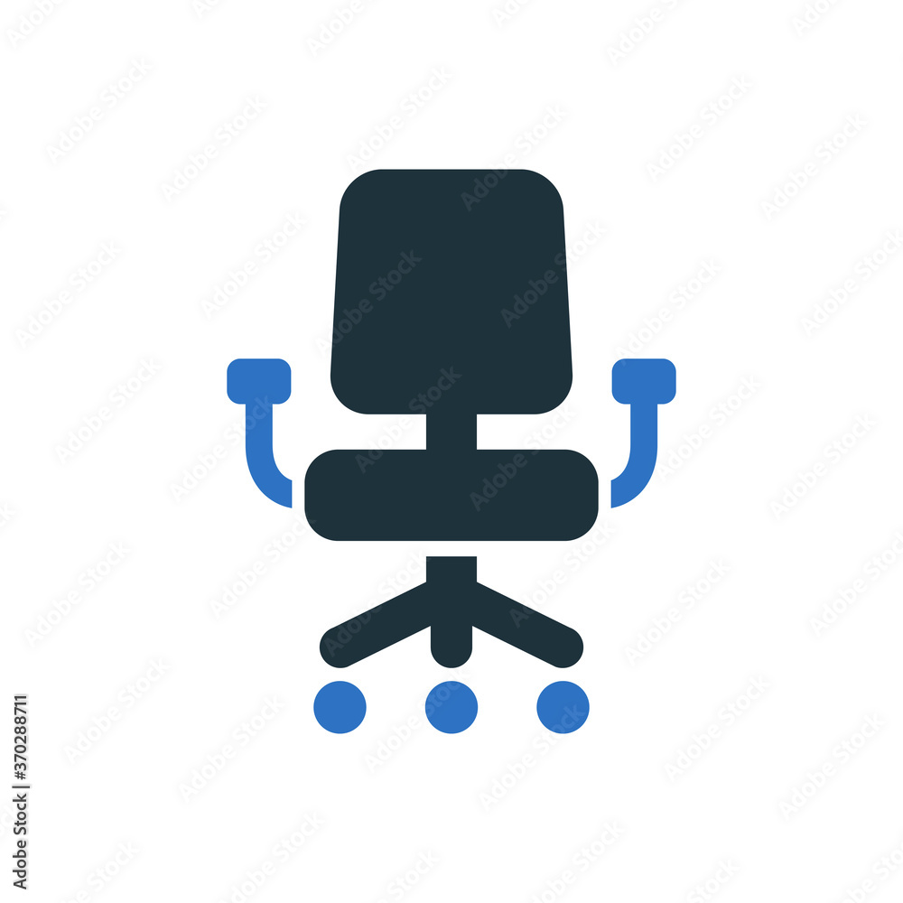 Swivel chair icon Swivel chair icon