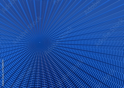 Blue Elegant Abstract Background. 3d render