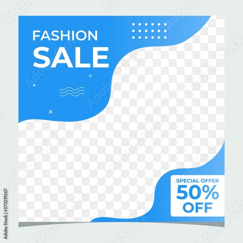 Fashion sale social media post design.Slides abstract Unique Editable modern Social Media banner Template.Anyone can use This Design Easily.Promotional web banner for social media.