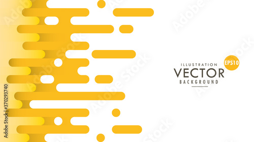 vector abstract mustard rounded lines halftone transition Background illustration. Wallpaper Publication Presentation