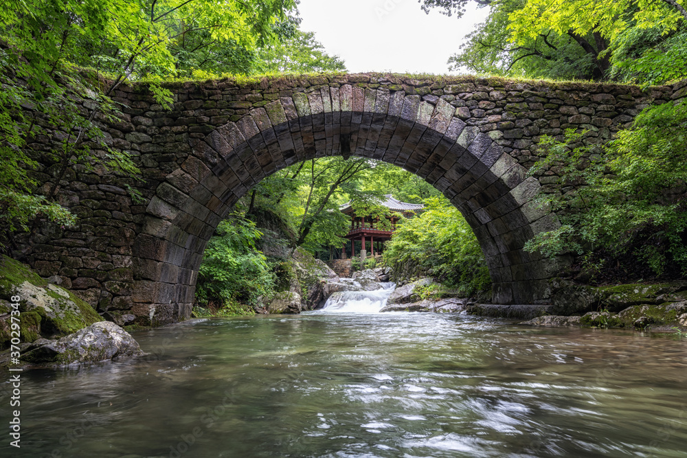 Seonamsa temple Seungseongyo bridge