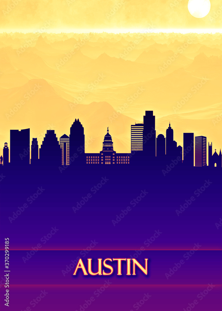 Austin City Skyline