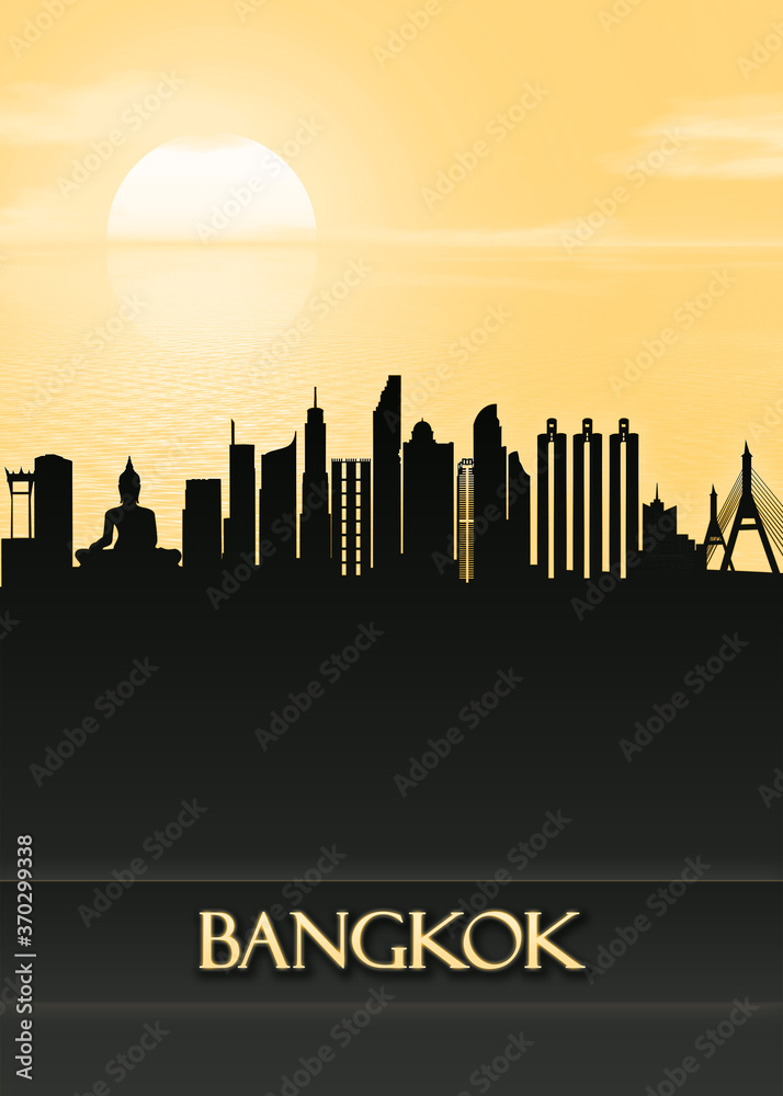 Bangkok City Skyline