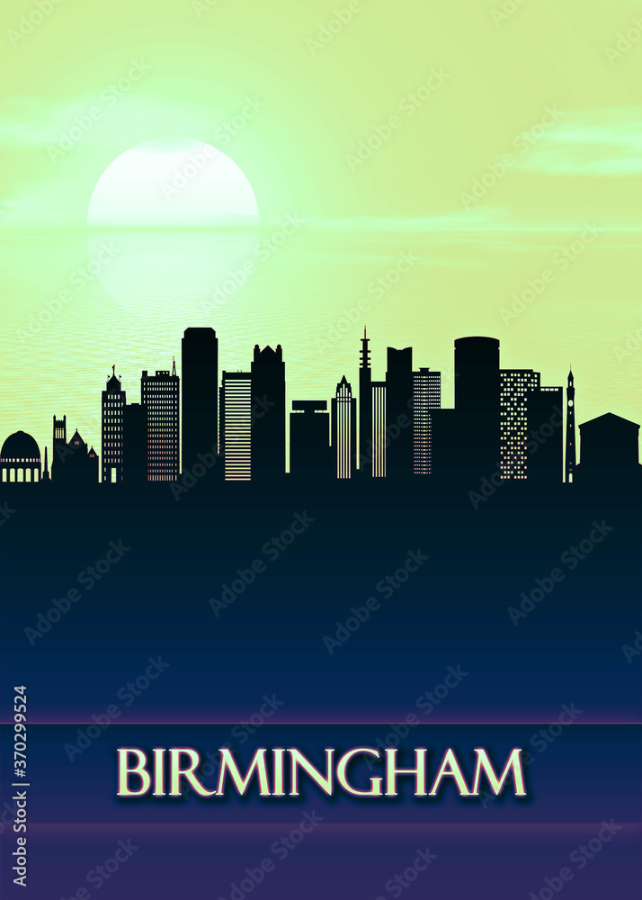 Birmingham City Skyline