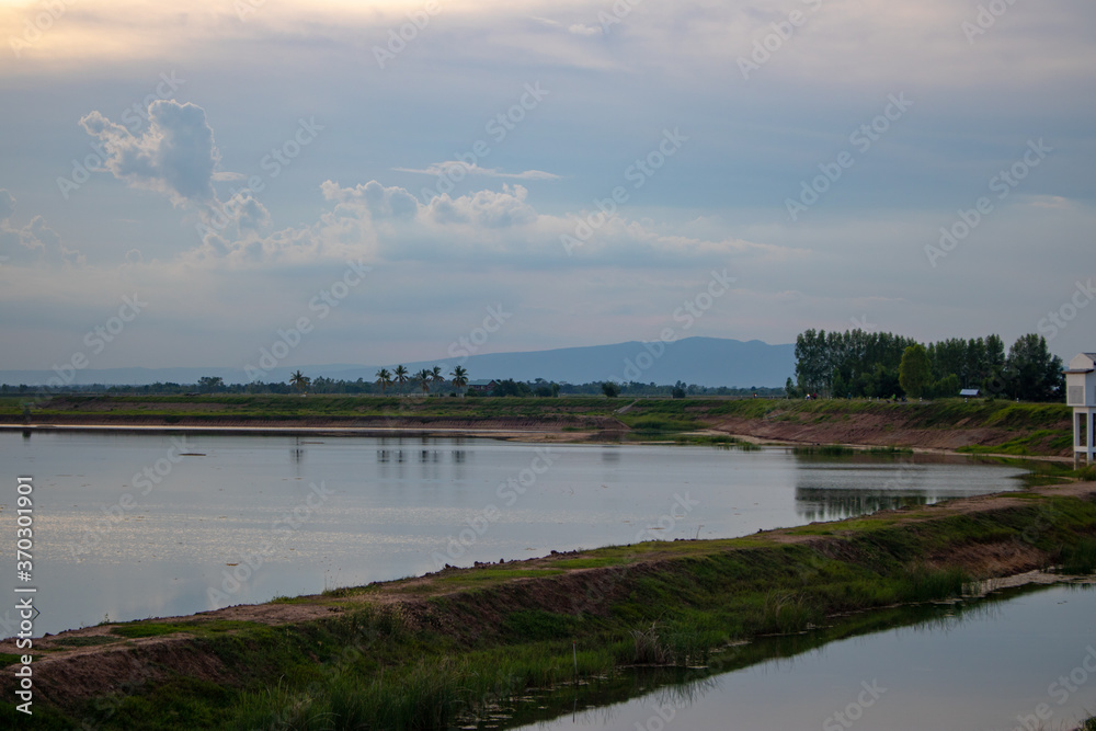 view of the river in the city