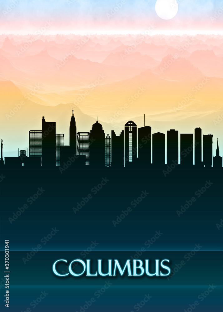 Columbus City Skyline