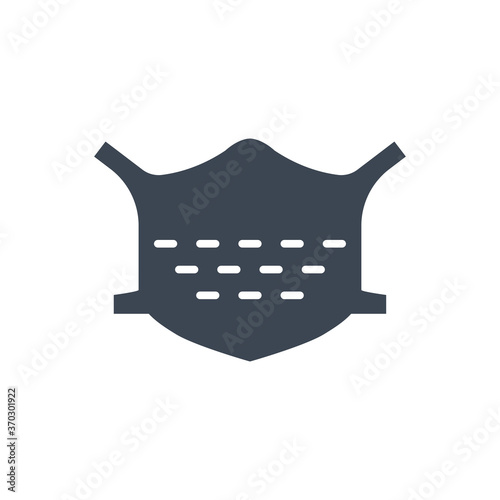 Surgical mask icon ( vector illustration )