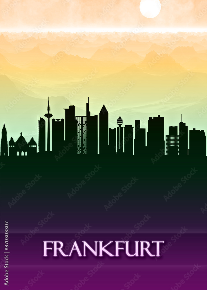 Frankfurt City Skyline