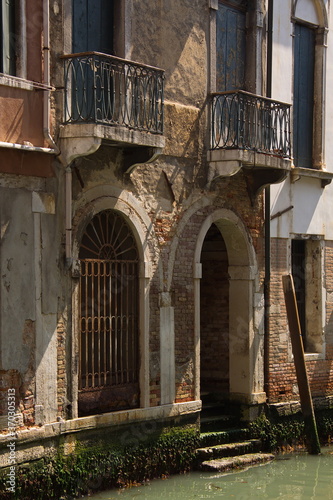 Old architecture in Venice, Veneto region, Italy, Europe 