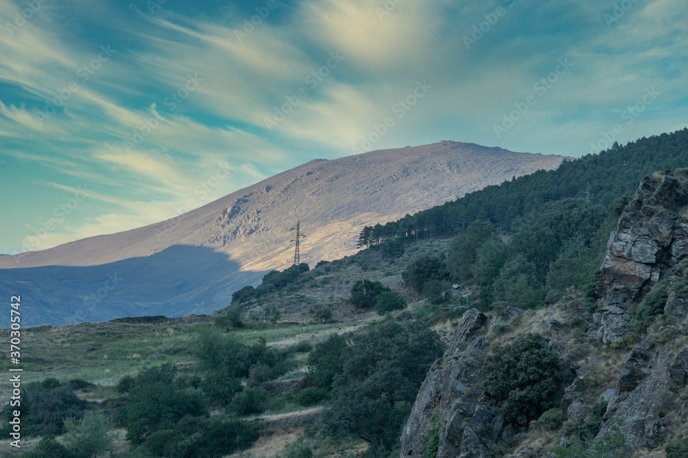 mountainous area in southern Spain mountainous area in southern Spain