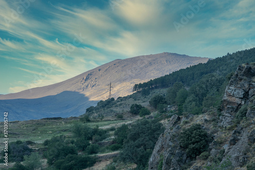 Wallpaper Mural mountainous area in southern Spain Torontodigital.ca
