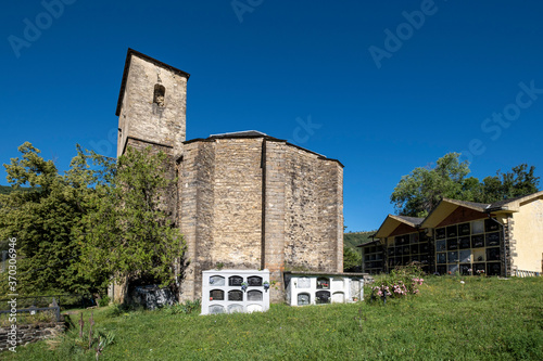 parish church of Santa Eulalia, 16th century, Borau, Huesca, Jacetania region, Aragon, Spain photo