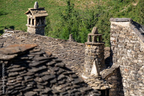 witch fireplaces, Borau, Huesca, Jacetania region, Aragon, Spain photo