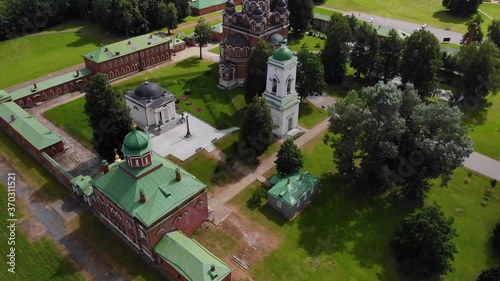 Spaso-Borodino Monastery above.