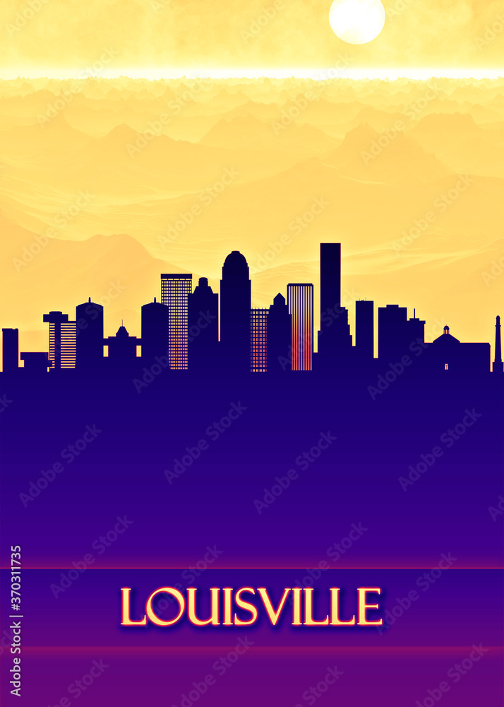 Louisville City Skyline