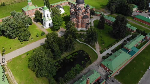 Spaso-Borodino Monastery above.