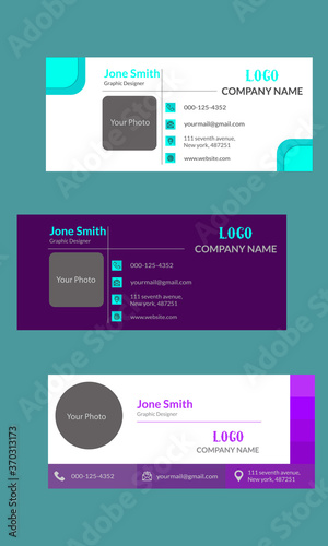 3 Modern Email-signature