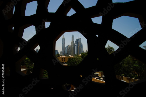 Dubai, beautiful city, close it up from unique frames  