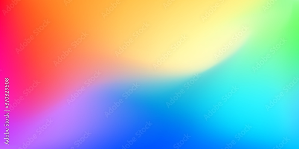 Naklejka premium Abstract rainbow background. Blurred colorful gradient backdrop. Vector illustration for your graphic design, template, banner, poster or website