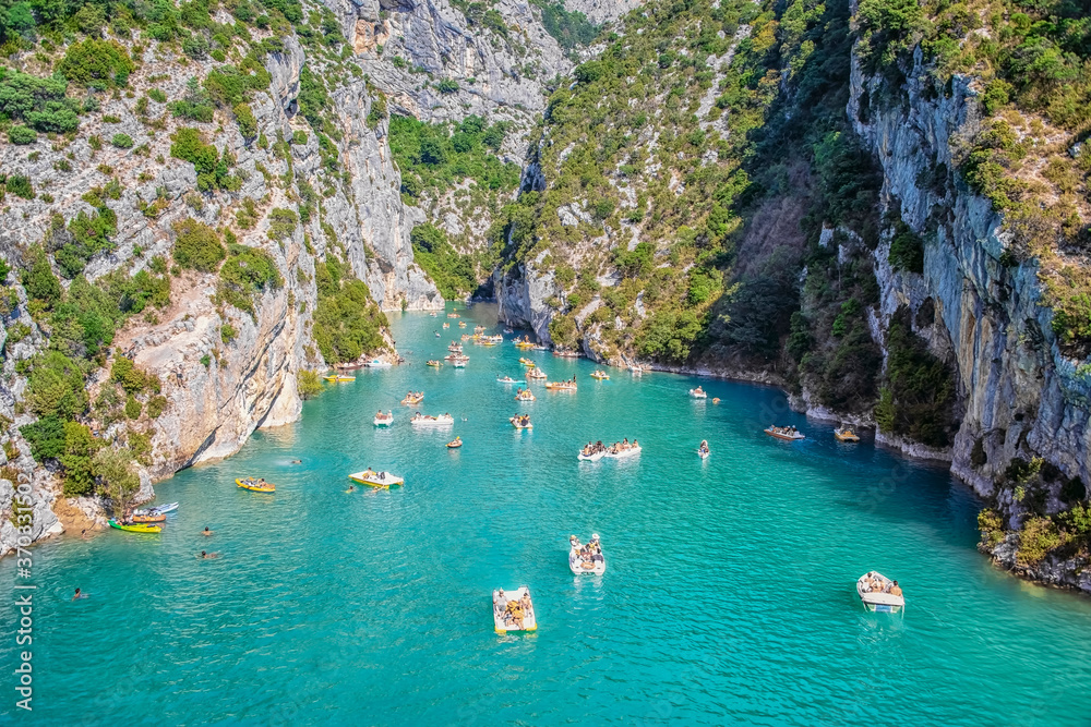 Obraz premium Sainte Croix lake in Provence, France